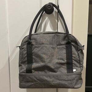 Gray Weekender or Gym Bag